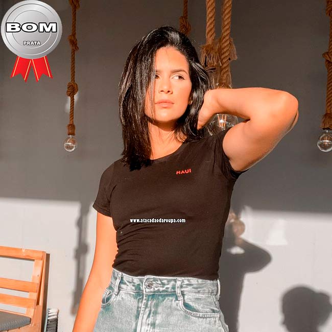 Blusa Feminina de Malha Menegotti P/M/G