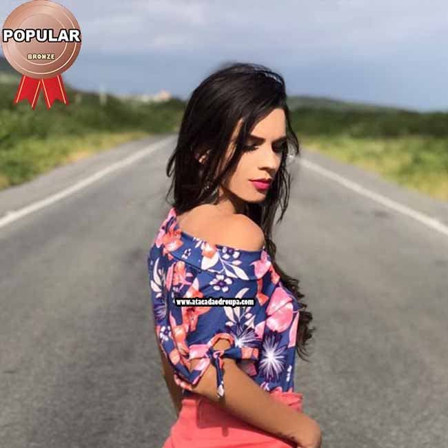 Blusa Feminina Malha Leila M