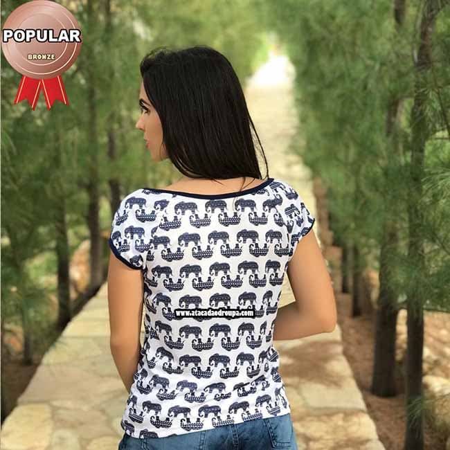 Blusa Feminina Malha Leila M