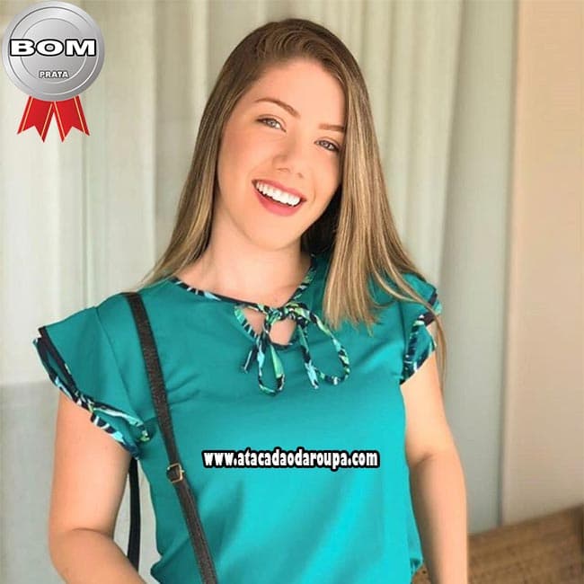 Blusas Modinha Viscose Lisa