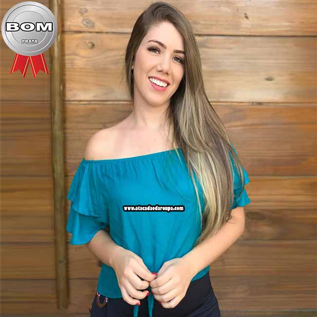 Blusas Modinha Viscose Lisa