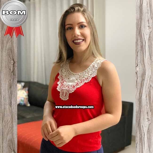 Blusas Modinha em Renda Guipir M