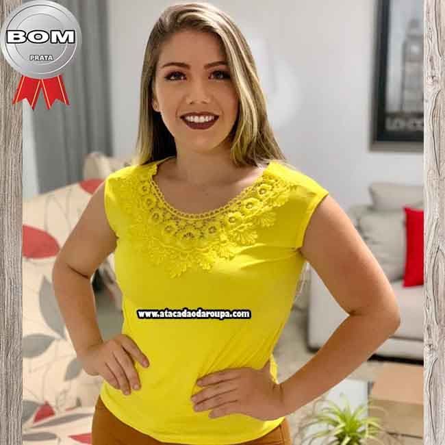 Blusas Modinha em Renda Guipir M