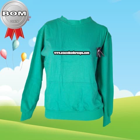 Blusas Moletinho Feminina