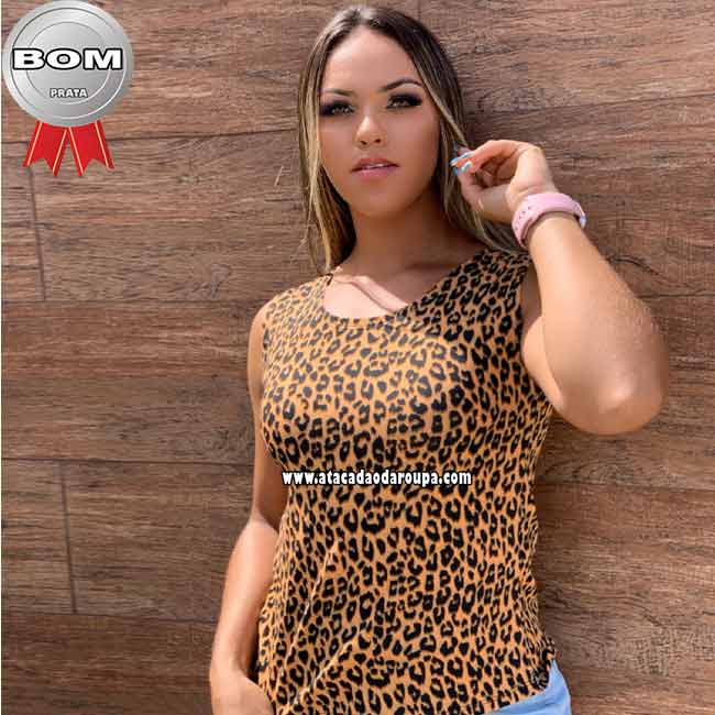 Camisetas Feminina Estampas Onças