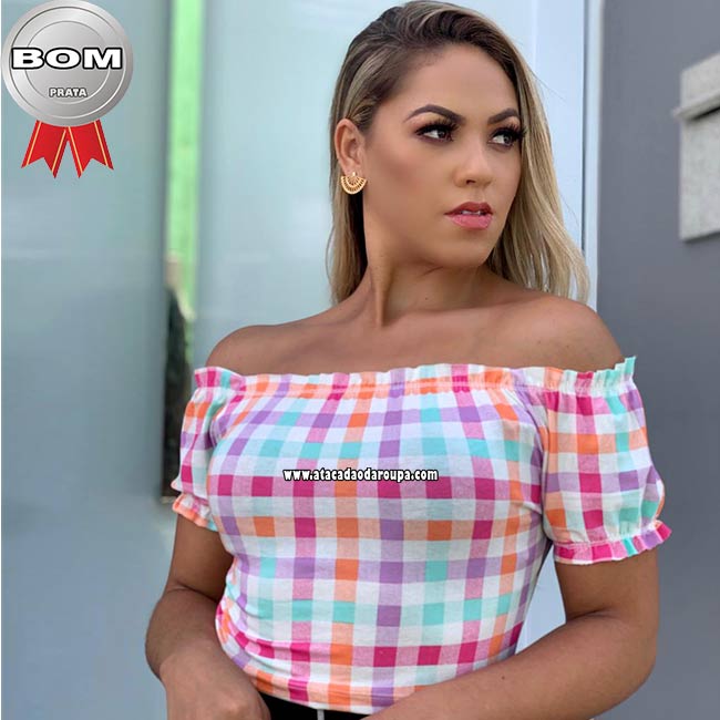 Blusa Xadrez Fio Torcido G