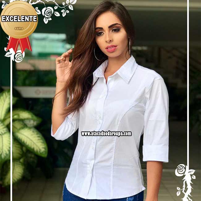 Blusas Feminina Chambrê P/M/G/GG