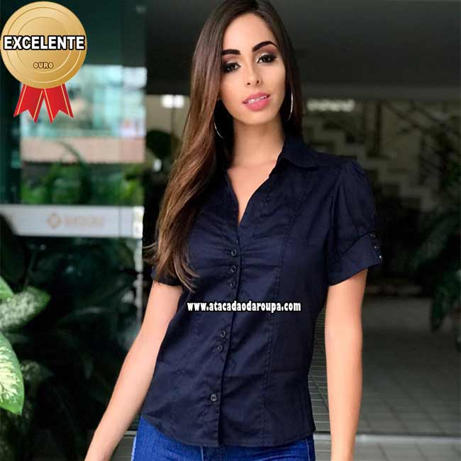 Blusas Feminina Chambrê P/M/G/GG
