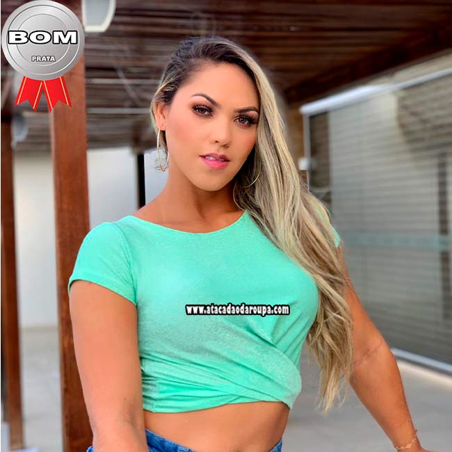 Blusas em Malha Lurex G