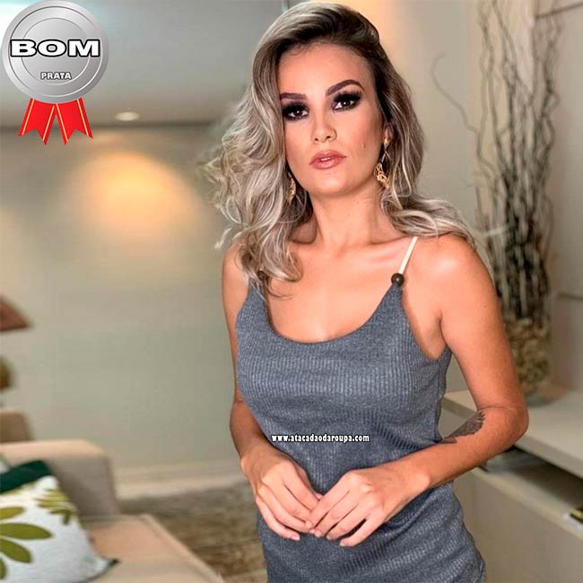 Blusa Malha Canelada