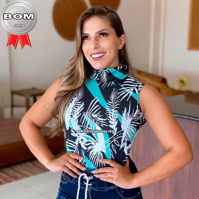 Blusa Malha Leila Sortidas M/G