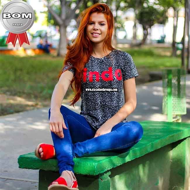 Blusas Estampa de Onça