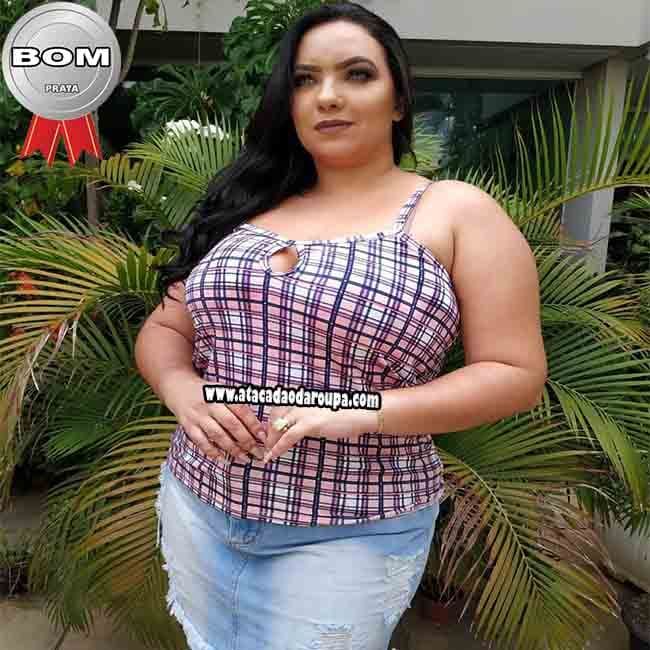 Blusas Plus Size Summer Plex GG