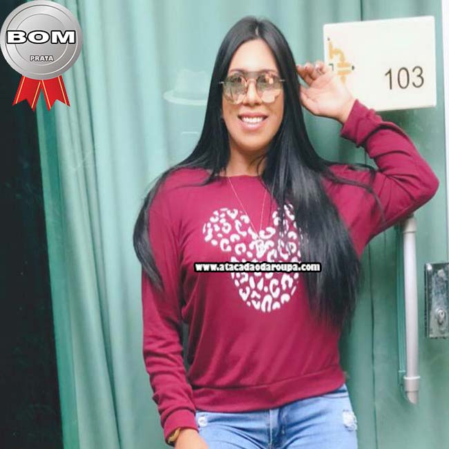 Blusa Manga Longa Ribana