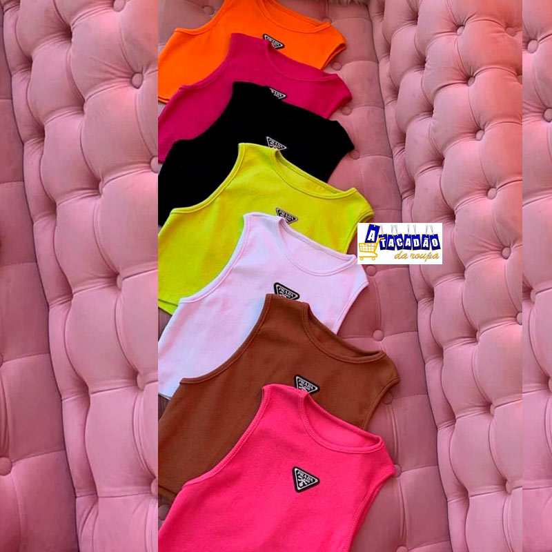 Cropped Feminino Em Ribana