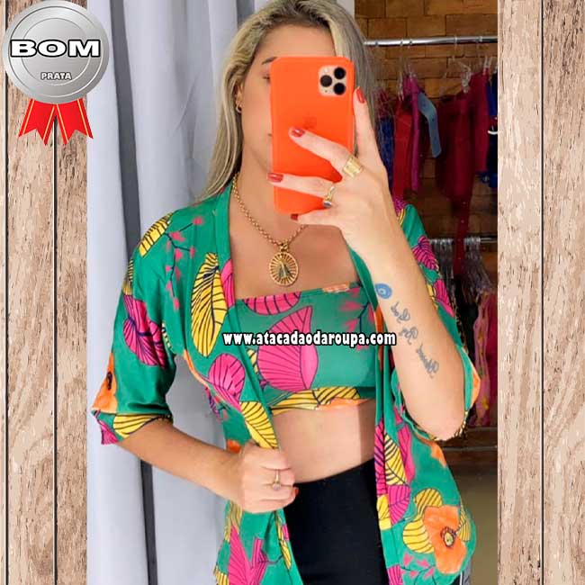 Kimono com Top M