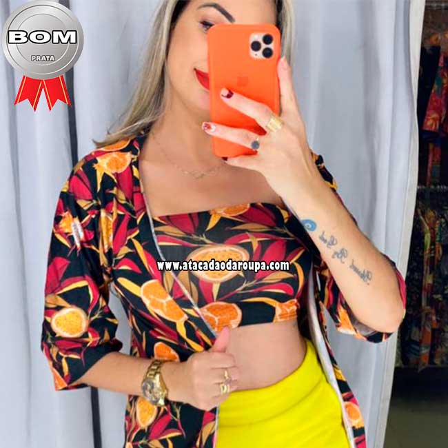 Kimono com Top M