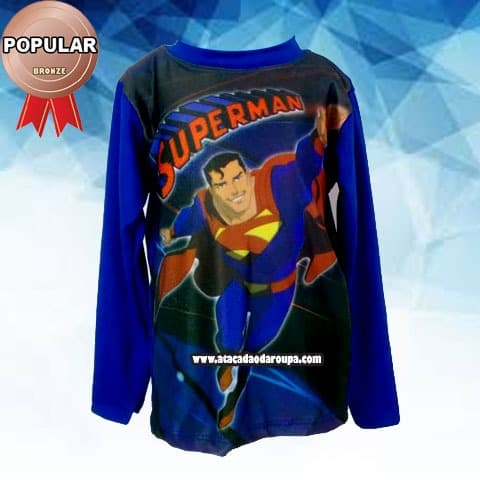 Camisa Personagens Masculino Infantil UV