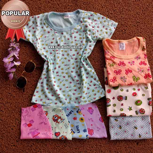 Blusas Infantil de Suplex