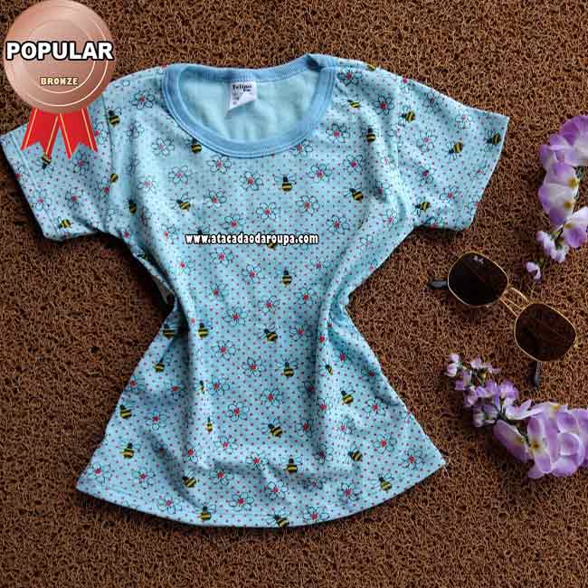 Blusas Infantil de Suplex