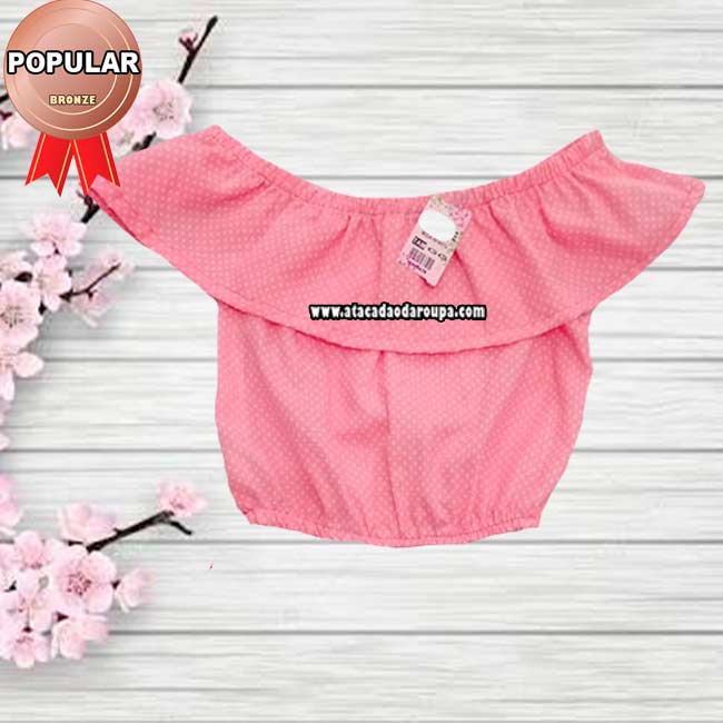Blusa Infantil Ciganinha