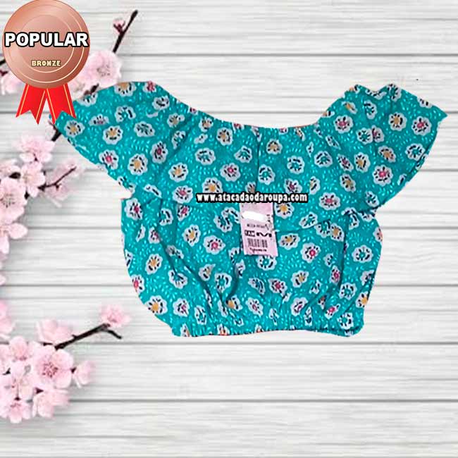 Blusa Infantil Ciganinha