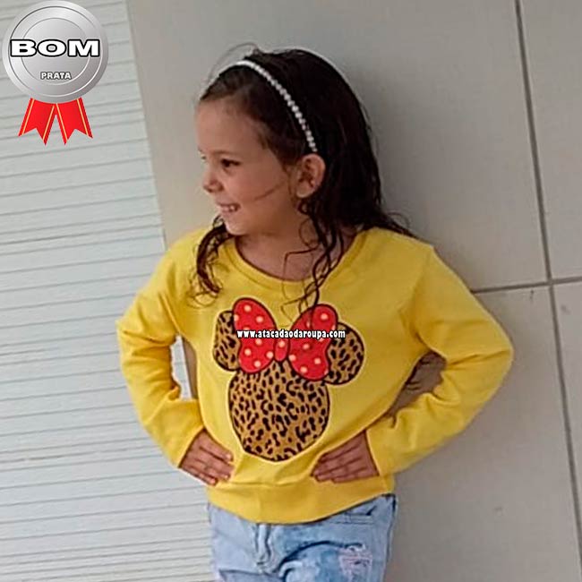 Blusa Infantil Ribana