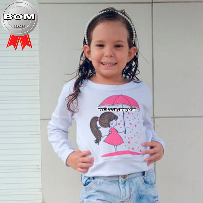 Blusa Infantil Ribana Blusa Infantil Ribana