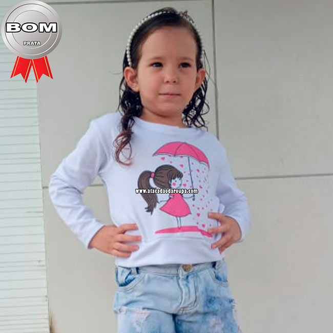 Blusa Infantil Ribana