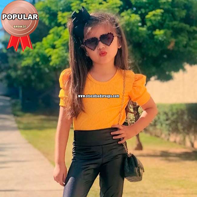 Blusas Infantil Canelada