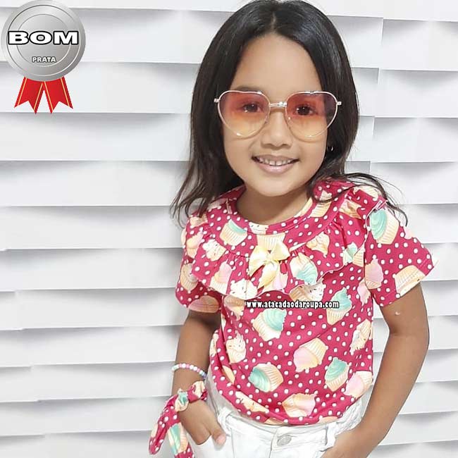 Blusas Infantil com Xuxa P/M/G