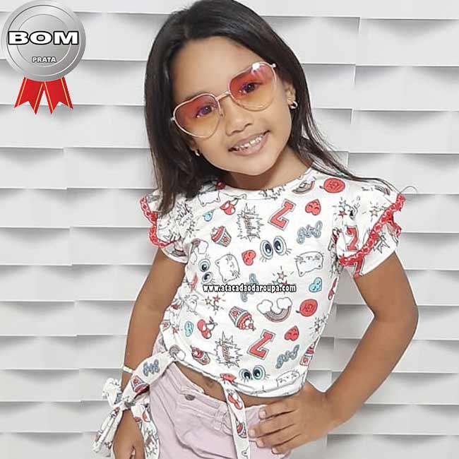 Blusas Infantil com Xuxa P/M/G