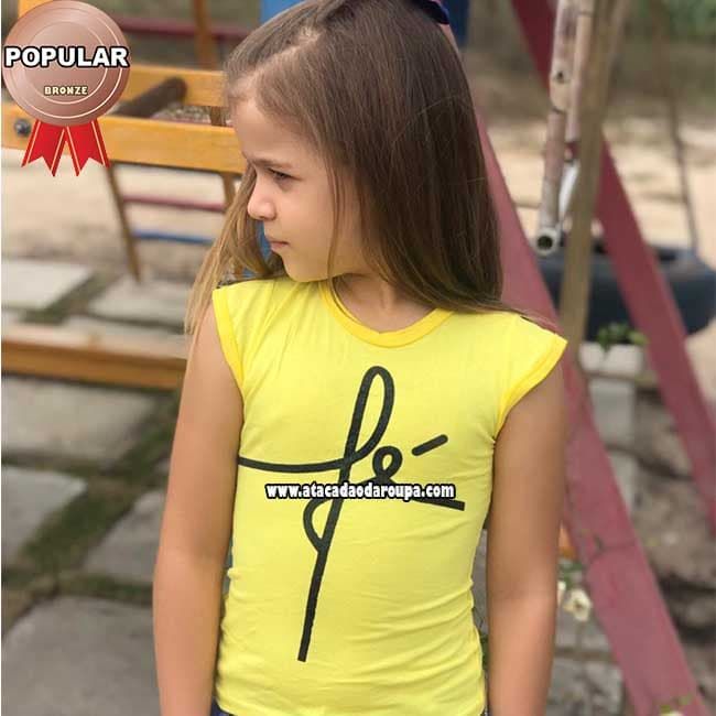 Blusas infantil em Poliéster