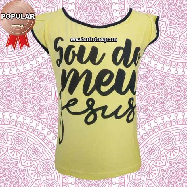Blusas infantil em Poliéster
