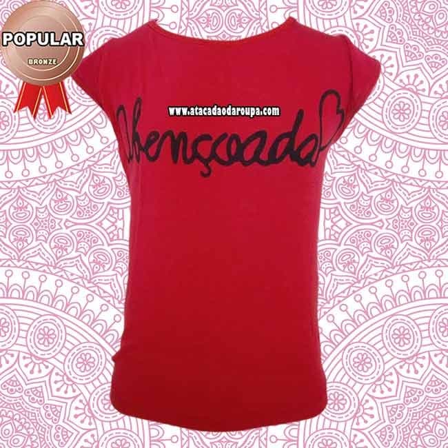 Blusas infantil em Poliéster