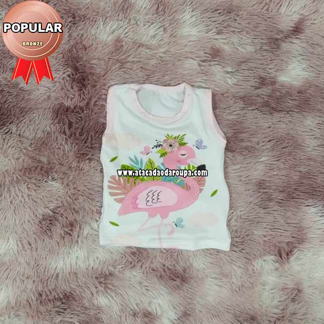 Blusa Infantil Viscolycra 2 a 6 Anos