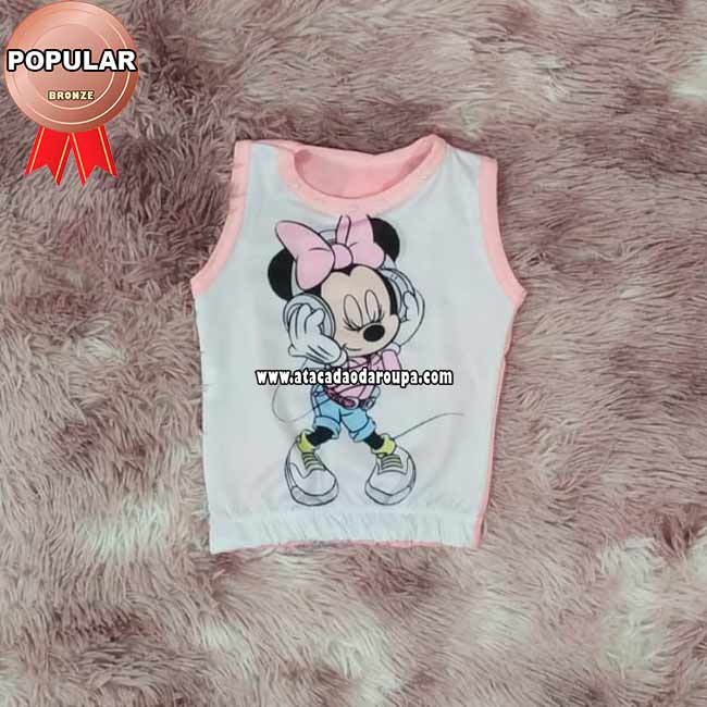 Blusa Infantil Viscolycra 2 a 6 Anos