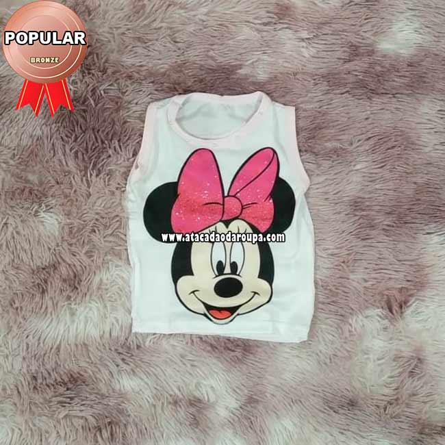 Blusa Infantil Viscolycra 2 a 6 Anos