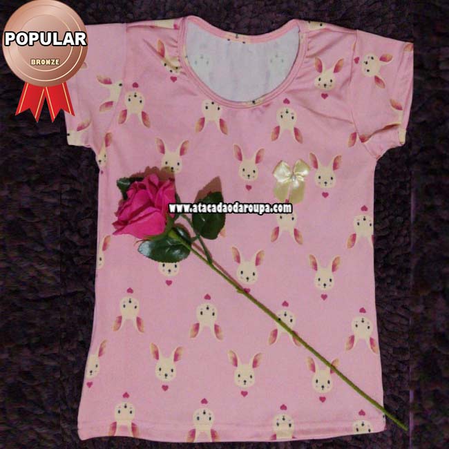 Blusa Infantil Summer Plex