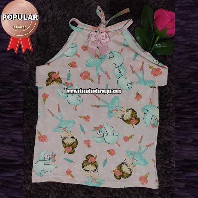 Blusa Infantil Summer Plex