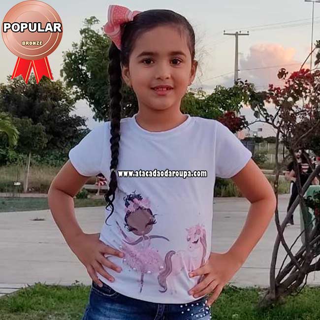 Blusinha Fio Torcido Infantil