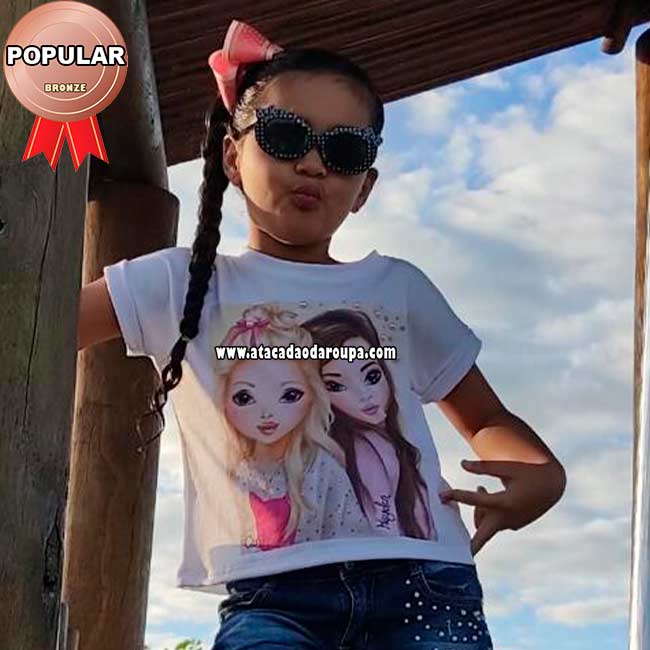Blusinha Fio Torcido Infantil