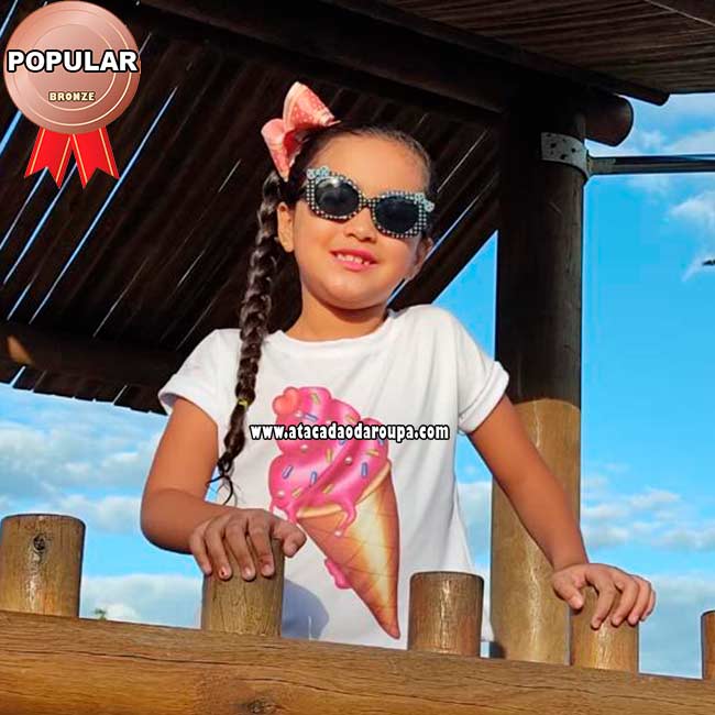 Blusinha Fio Torcido Infantil