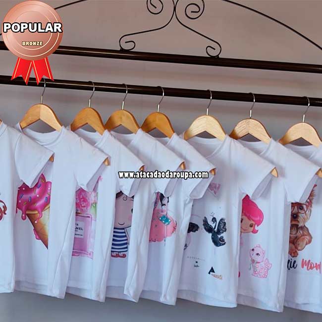 Blusinha Fio Torcido Infantil