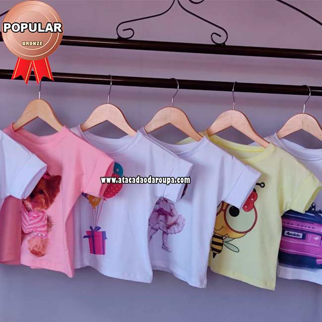 Blusinha Fio Torcido Infantil