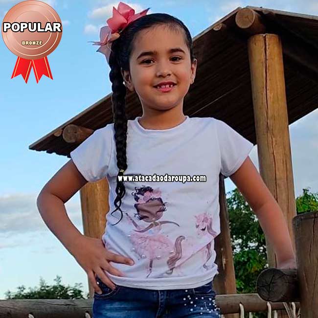 Blusinha Fio Torcido Infantil
