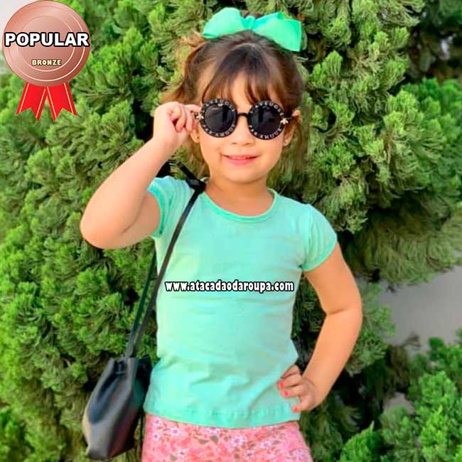 Blusinha Infantil Algodão Fio 30
