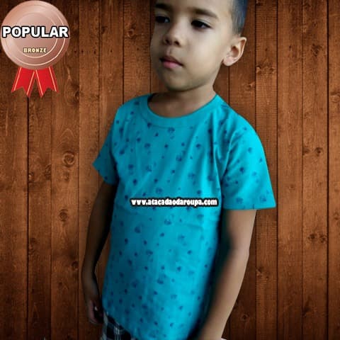 Camisa Infantil Gola Careca