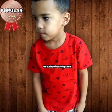 Camisa Infantil Gola Careca