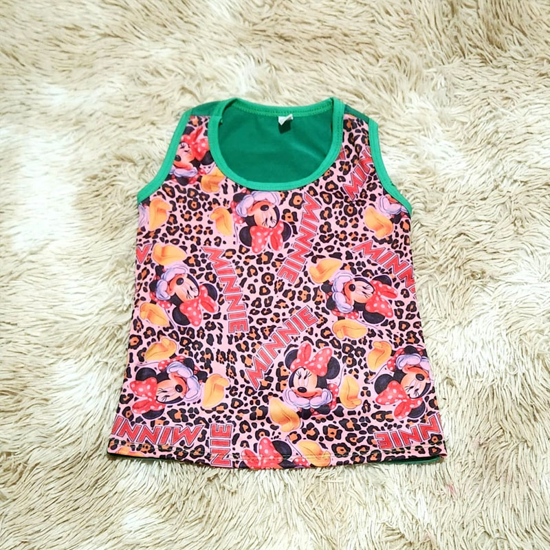 Blusa Feminina Sublimada Infantil